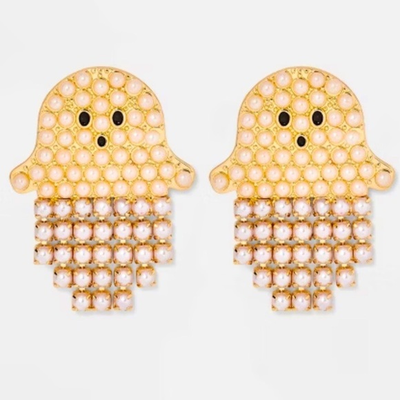 Target Jewelry - Boo earrings Halloween Pearl Ghost jewelry New